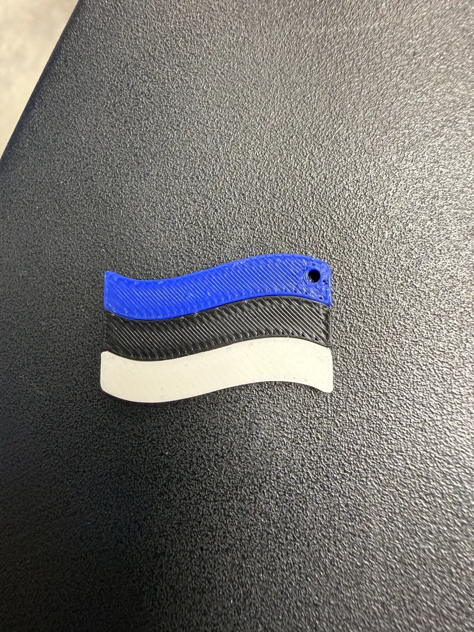 Estonian Flag (earrings) view 2