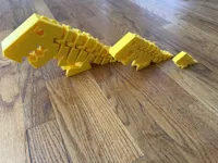 Flexi Rex, 300% size, 0.16mm layer, 2 walls, 15% infill