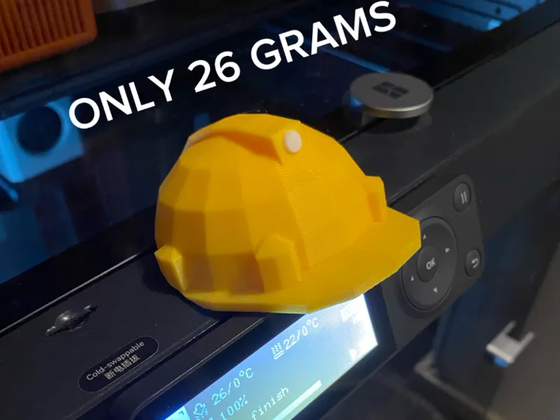 P1S Hard Hat for screen