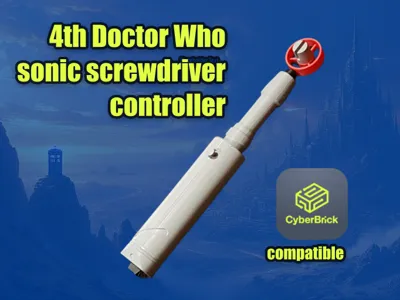 Sonic Screwdriver Controller 4th Doctor Who