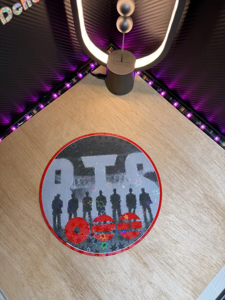 Decorative optical illusion Vinyl BTS ARIRANG - Free 3D Print Model ...