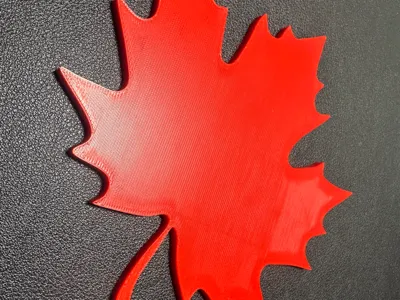 Maple Leaf Coaster