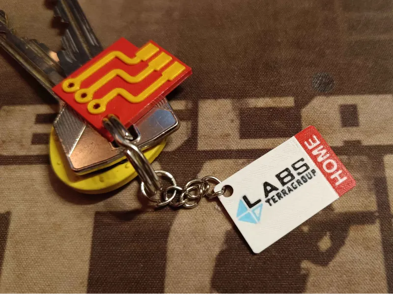 Customizable Keycard Keychain (Escape from Tarkov)