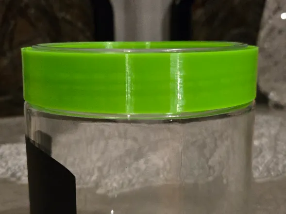 Double-Thread Jar Ring Adapter for Glass Jar