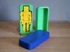 Lid and Case on Separate Plates - Colour Options