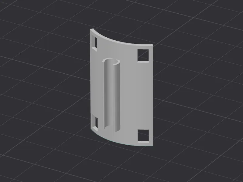 curved Cable Clip Generator - Full Parametric