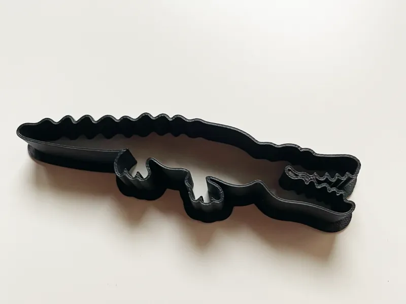 Cookie cutter - Crocodile