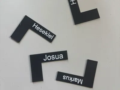 Bible Chapter Tabs