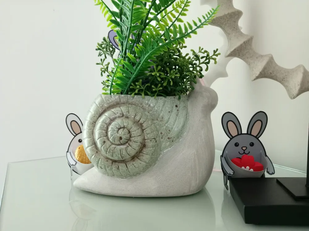 Bunny Trio with Pouches – Easter Kit Cards - Free 3D Print Model ...