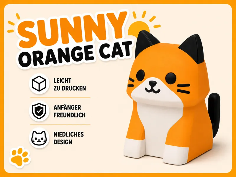 Sunny Orange Cat