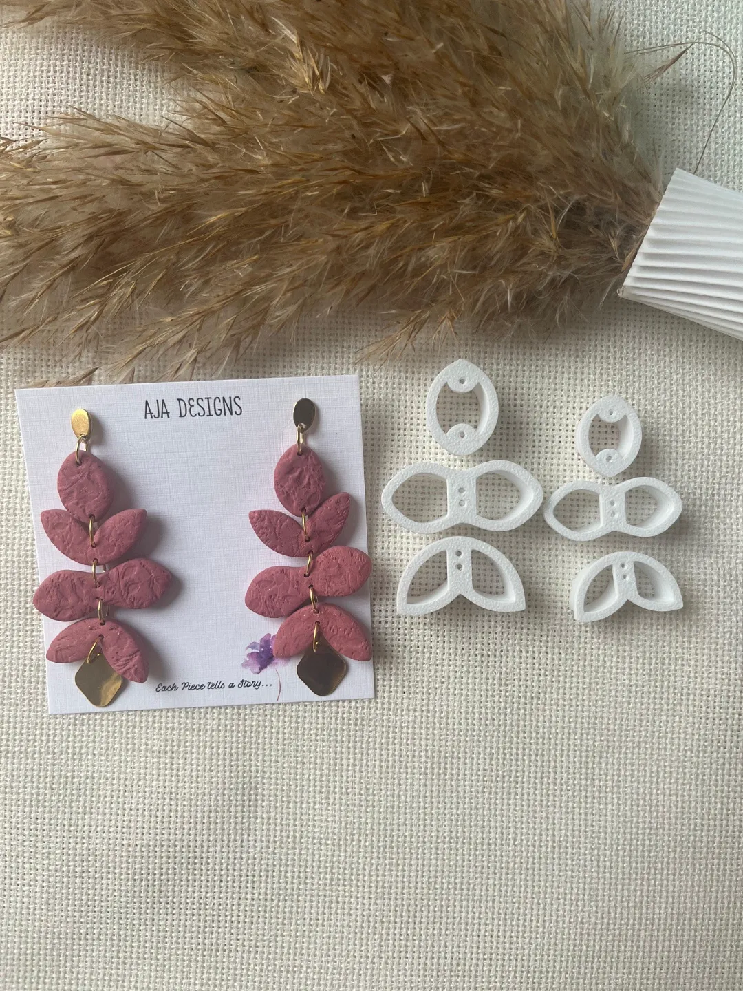 Polymer Clay Earring Mold 39 view 2
