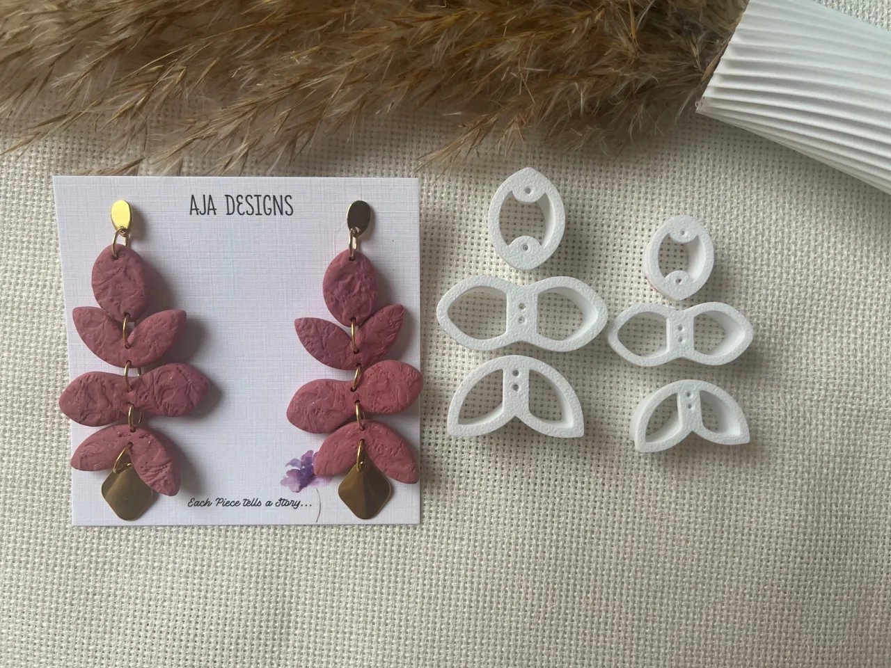 Polymer Clay Earring Mold 39 view 3