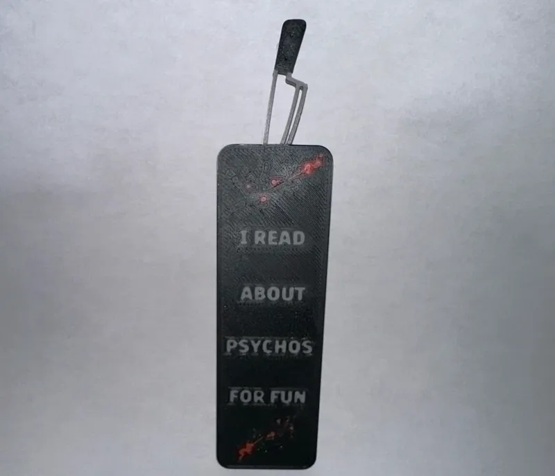 Bookmark: I Read About Psychos For Fun