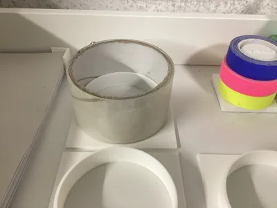 Adhesive Tape Roll Holder for Drawer