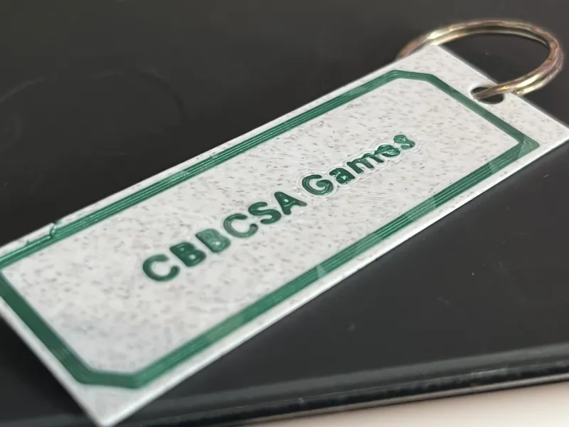CBBCSA Games Keychain