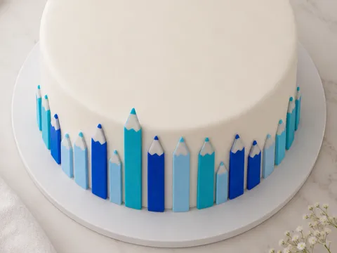 Letrero o emblema decorativo: Bleistift Deko für Kuchendeko Streudeko — referencia de MakerWorld