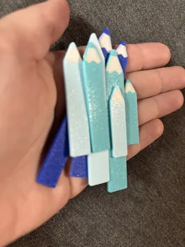Letrero o emblema decorativo: Bleistift Deko für Kuchendeko Streudeko — vista de referencia 5