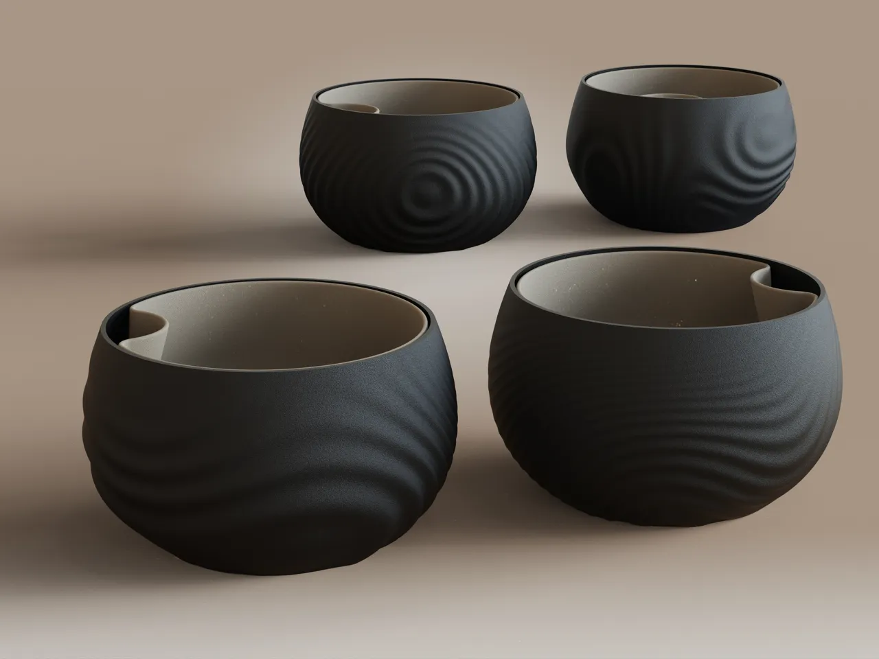 Stillwater Planters x4 with Self-Watering Inserts view 4