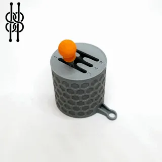 Gearshift Keychain V2