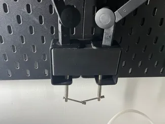 Skadis Lampenhalter/ Mikrofonhalter 