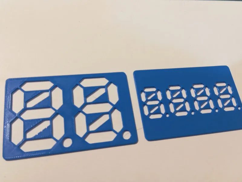 Number & Alphabet Stencil Cards