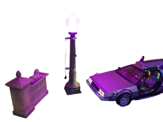 Strret Light Back To The Future