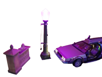 Strret Light Back To The Future