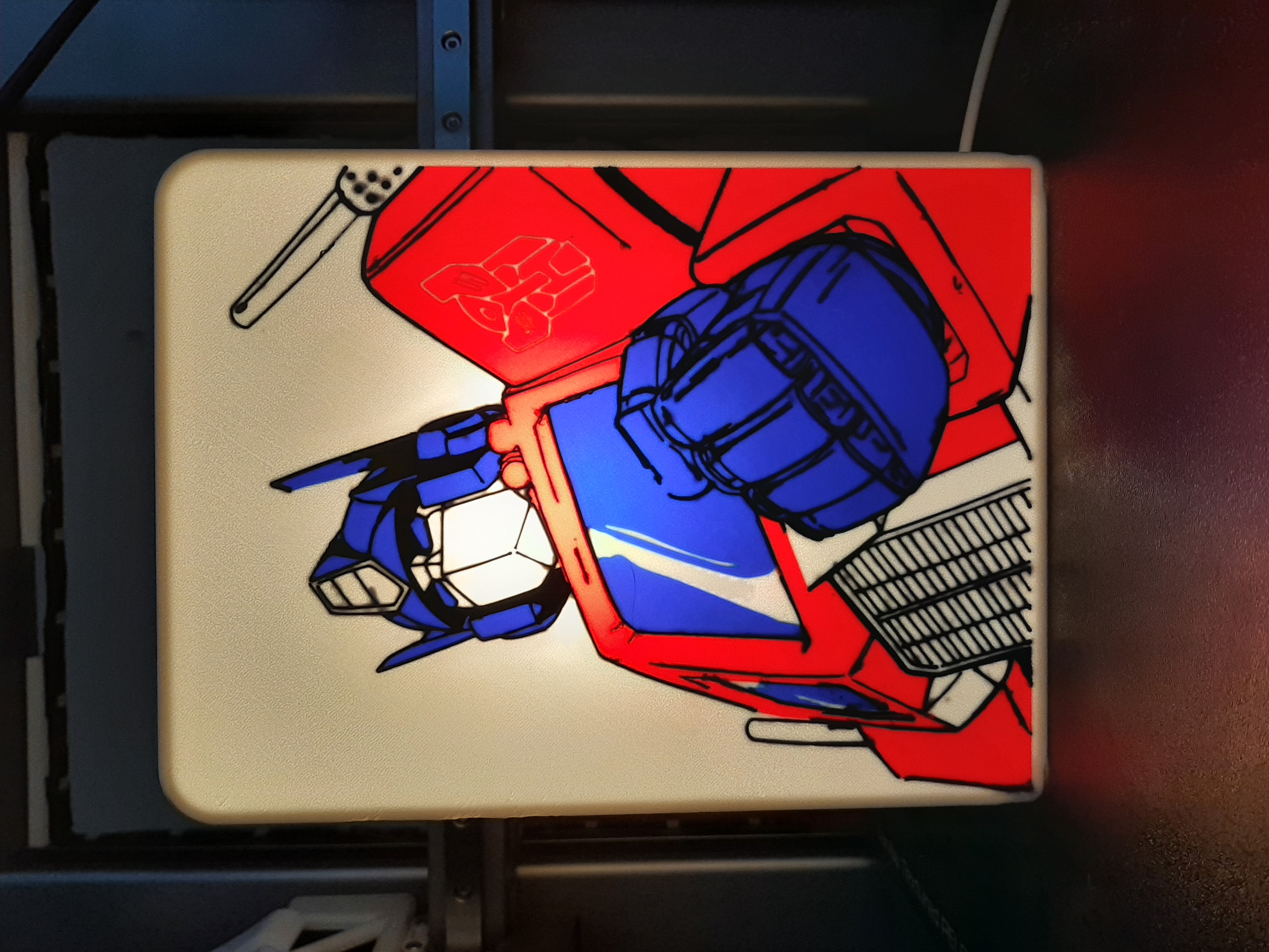 Miniatura 2 do modelo 3D Optimus prime Lightbox
