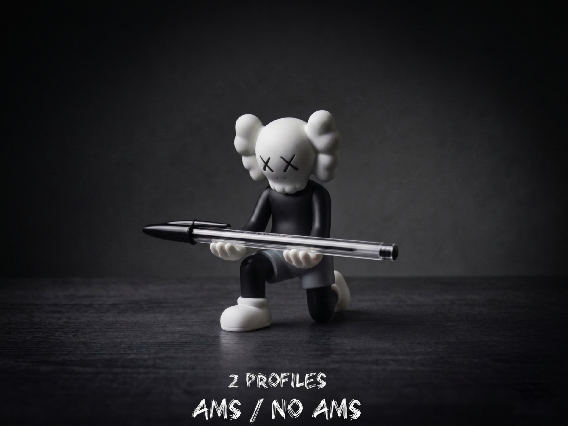 KAWS - Pen holder/Cup Coffee holder AMS/NO AMS