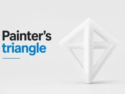 Painter’s tripod (triangle)