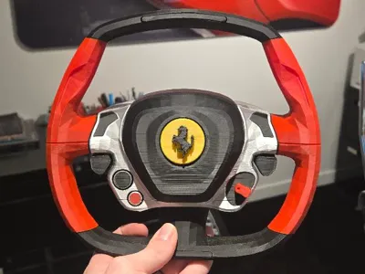 Ferrari Steering wheel model