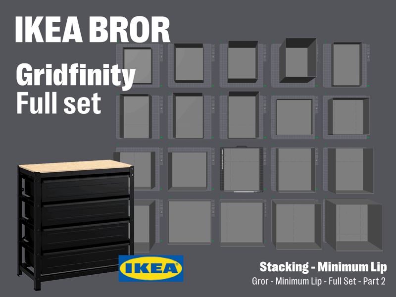 Ikea Bror - Normal Lip - Full Set - Part 1