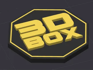 Plaquinha 3dbox