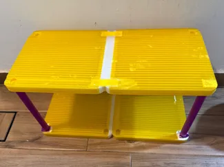 Compact Multi-Tier Utility Shelf 