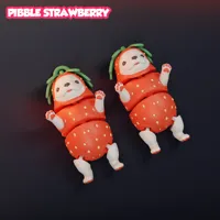 Pibble fraise, chien viral multicolore — photo 4