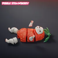 Pibble fraise, chien viral multicolore — photo 8
