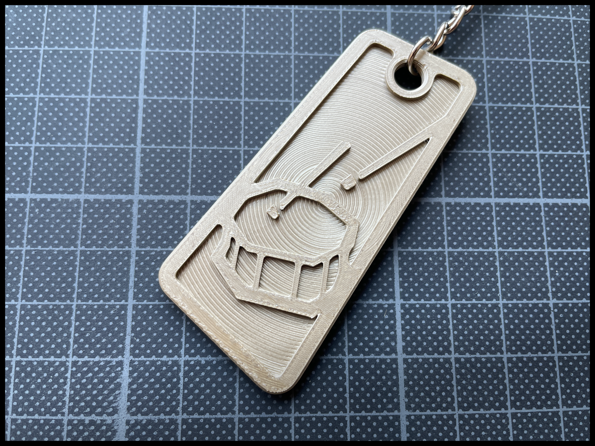 Miniatura 2 do modelo 3D Drums Keychain