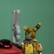 Figura decorativa: Springtrap | FNaF 3D Printable Figurine — vista de referencia 4