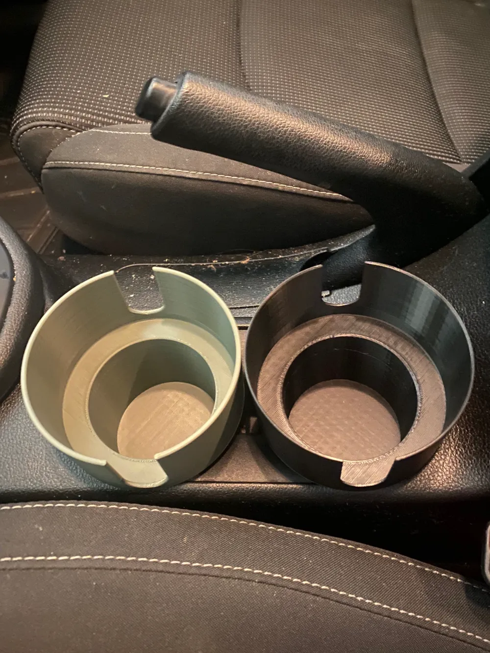 Car Cup Holder expander for 3,75inch water bottles (like 1L yeti, Frank