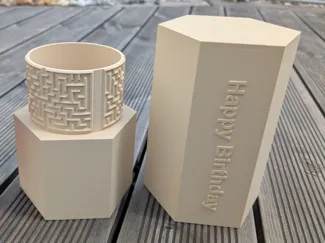Labyrinth Geschenkbox groß