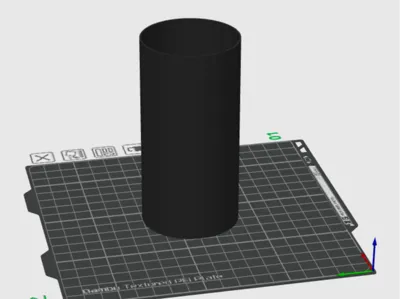 Cylindrical container