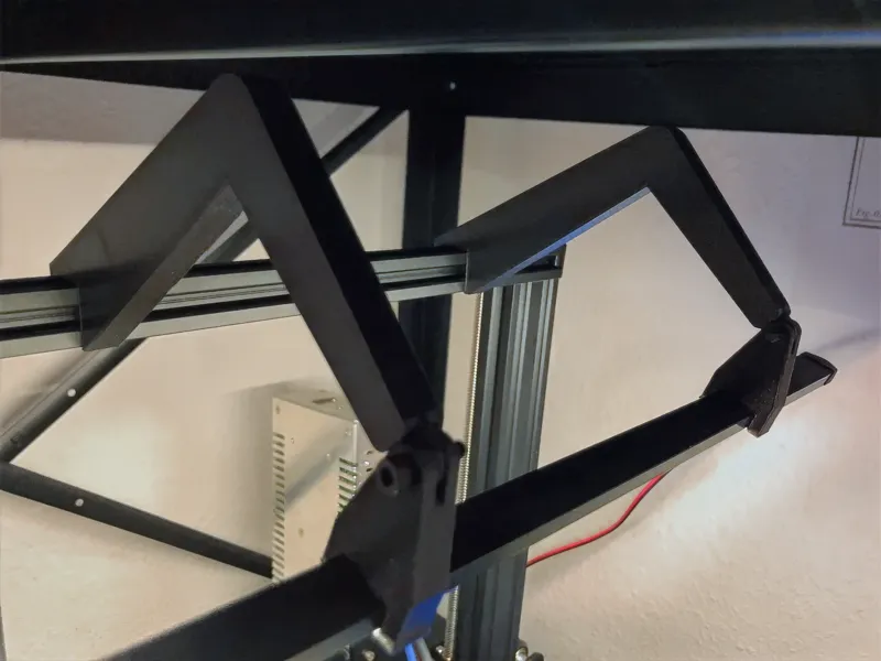 Ender 3 LED strip bracket