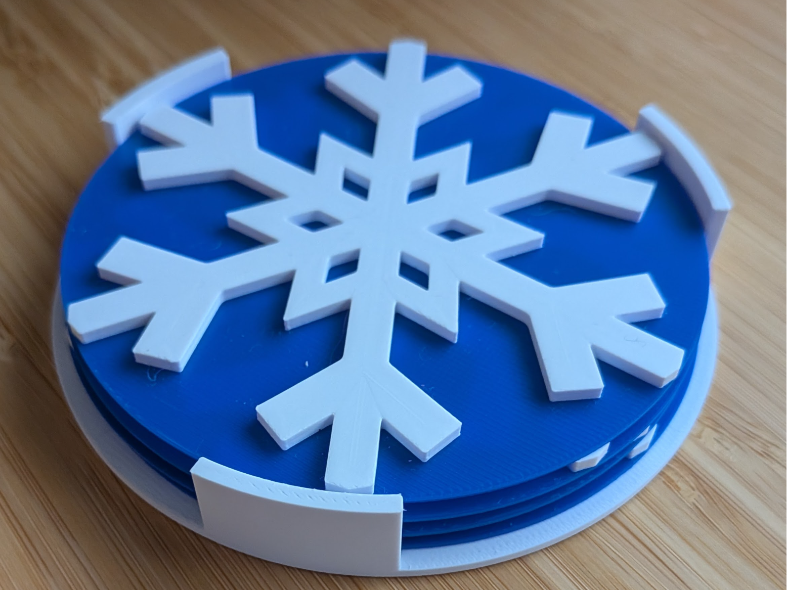 Festive Coaster Set - Snowflake