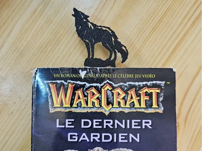 Bookmark Wolf