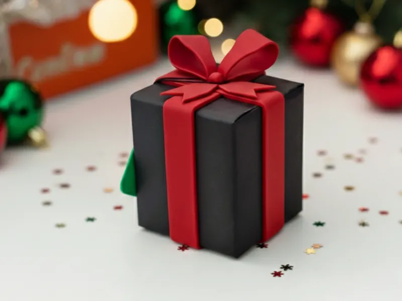 Christmas 3D Bow 