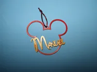 Boule de Noël Mickey Mouse personnalisable — photo 4
