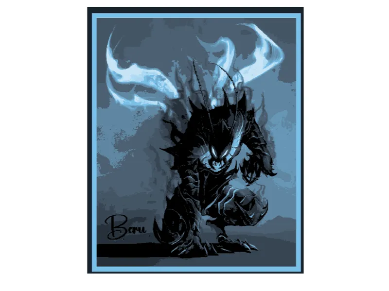Beru Glow Solo Leveling