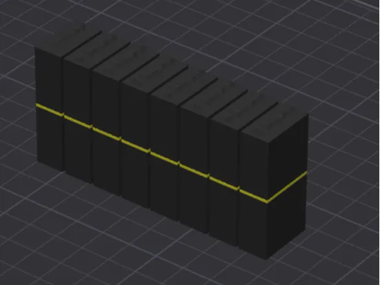 PETG-HF Stacking with PLA - Work in Progress