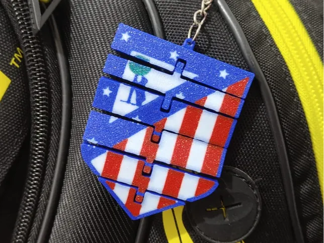 Keychain Atletico de Madrid 