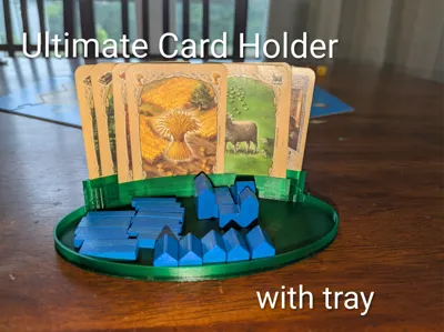 Ultimate Card Holder with tray